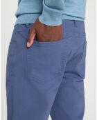 Pantalon en Coton stretch Kuflex bleu vintage